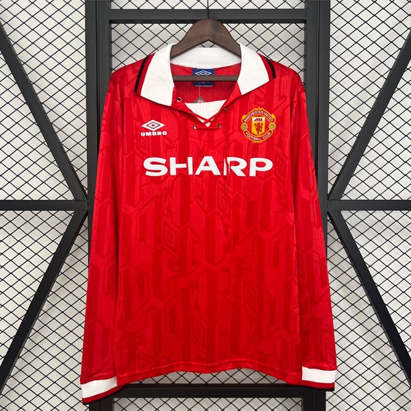 Tailandia Camiseta M-U 1ª ML Retro 1992-1994